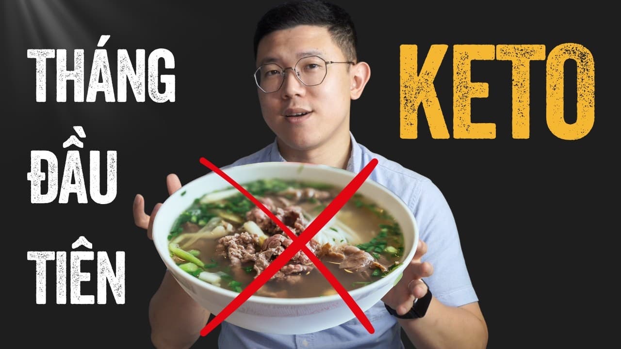 Keto tuần đầu là lúc nhiều người bỏ cuộc nhất. Mình thì không.
